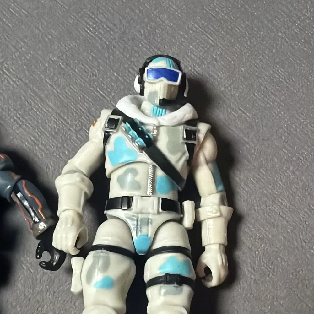 Fortnite Action Figures Lot Of 2 Frostbite and Longshot-M